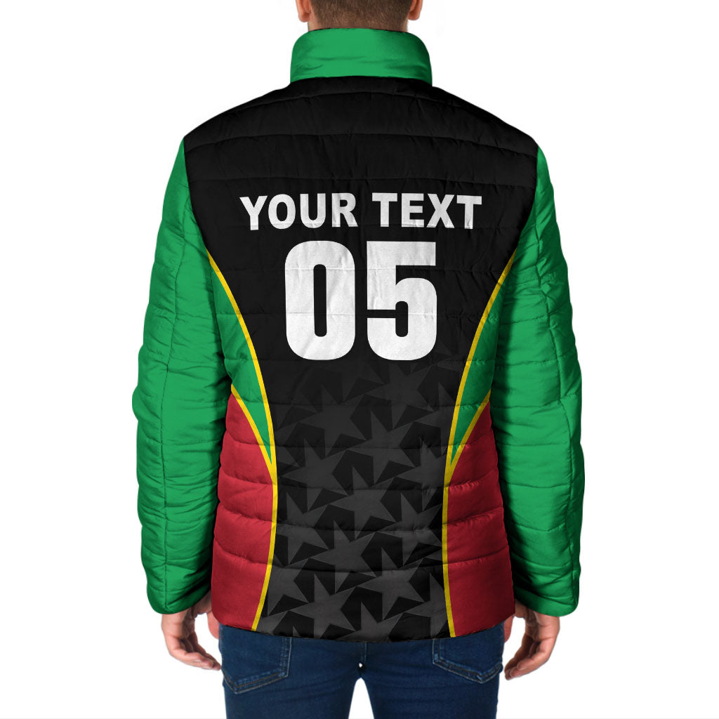 Custom Saint Kitts And Nevis 2026 Cricket Padded Jacket Unique Style