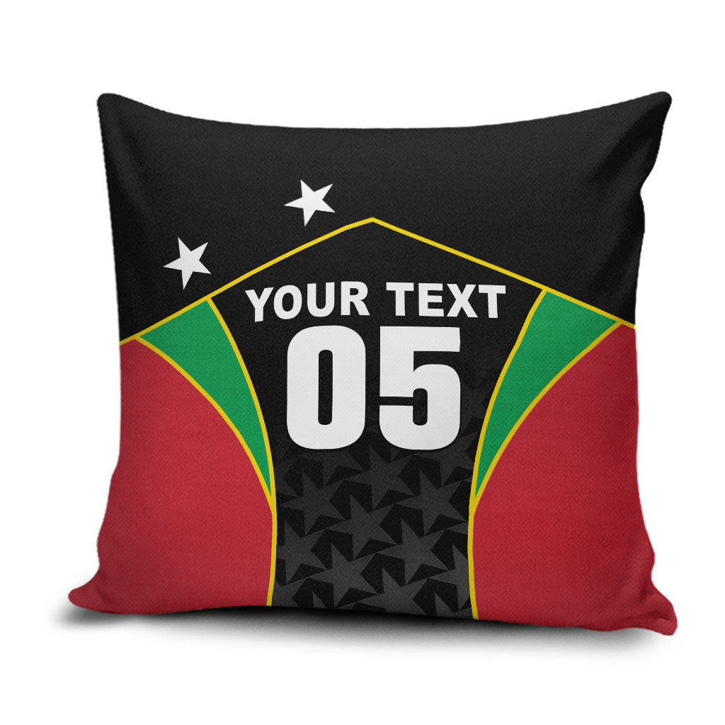 Custom Saint Kitts And Nevis 2026 Cricket Pillow Cover Unique Style