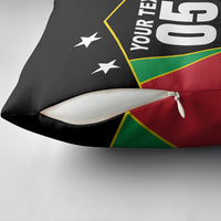 Custom Saint Kitts And Nevis 2026 Cricket Pillow Cover Unique Style