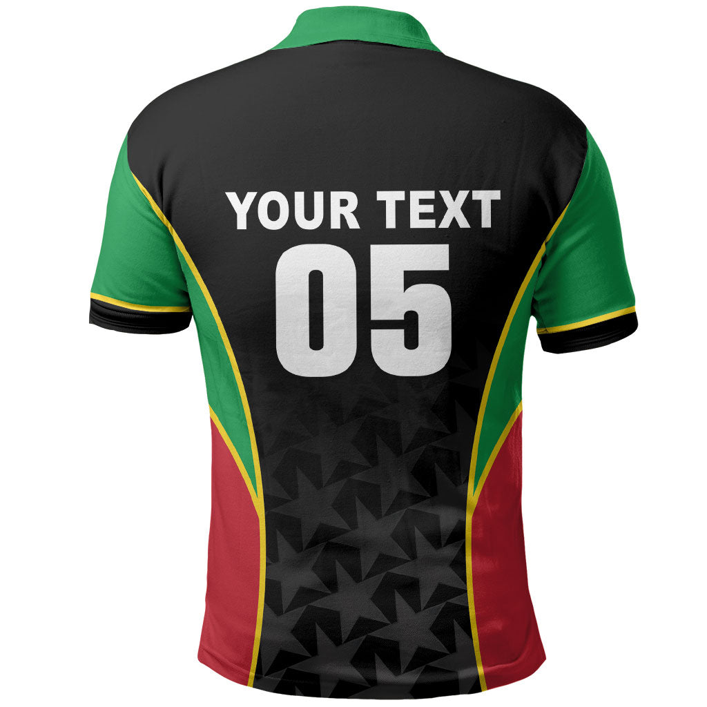 Custom Saint Kitts And Nevis 2026 Cricket Polo Shirt Unique Style