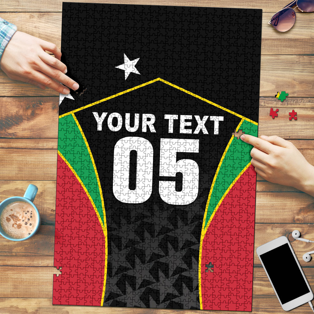 Custom Saint Kitts And Nevis 2026 Cricket Puzzle Unique Style