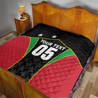 Custom Saint Kitts And Nevis 2026 Cricket Quilt Unique Style