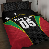 Custom Saint Kitts And Nevis 2026 Cricket Quilt Bed Set Unique Style