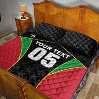 Custom Saint Kitts And Nevis 2026 Cricket Quilt Bed Set Unique Style