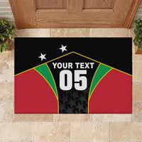 Custom Saint Kitts And Nevis 2026 Cricket Rubber Doormat Unique Style