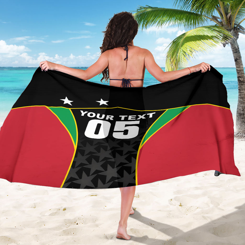 Custom Saint Kitts And Nevis 2026 Cricket Sarong Unique Style