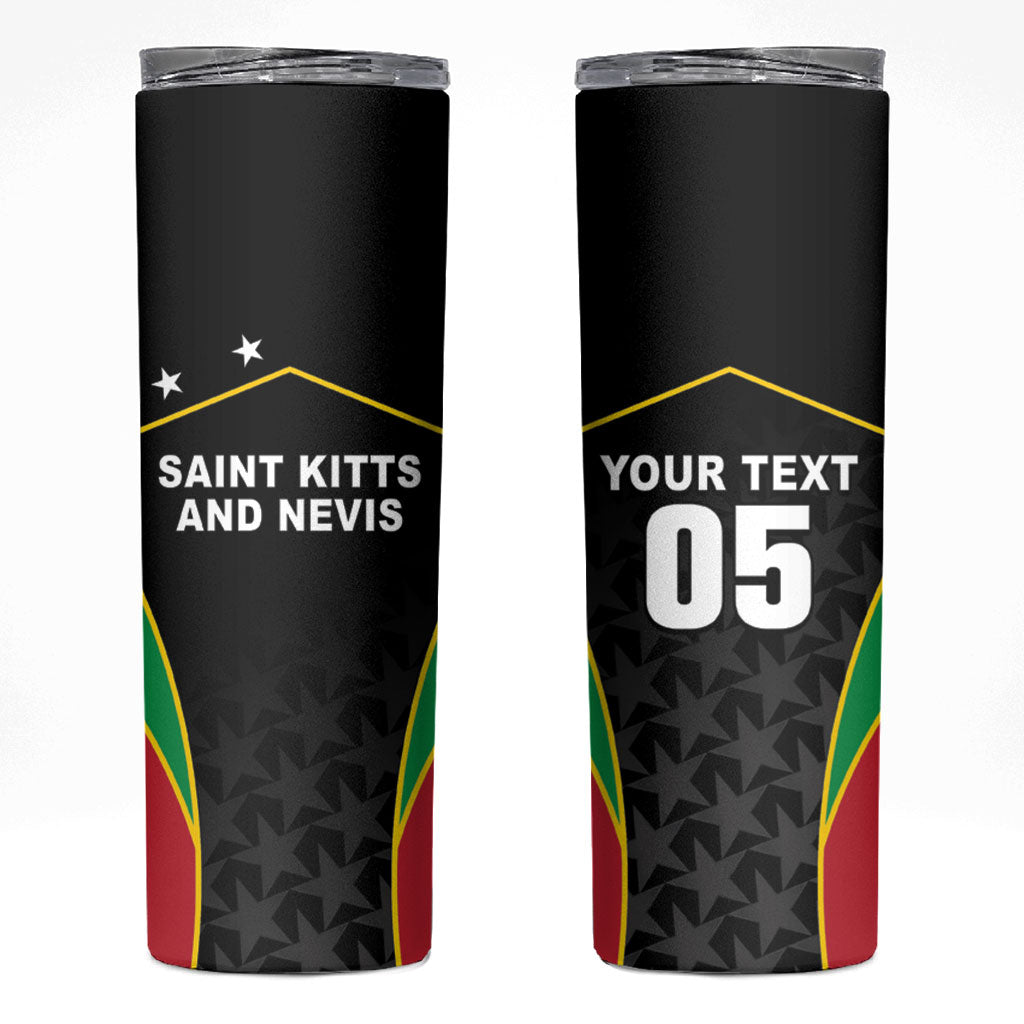 Custom Saint Kitts And Nevis 2026 Cricket Skinny Tumbler Unique Style