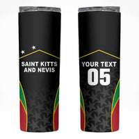 Custom Saint Kitts And Nevis 2026 Cricket Skinny Tumbler Unique Style