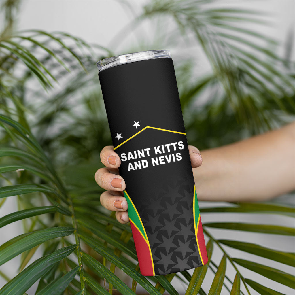 Custom Saint Kitts And Nevis 2026 Cricket Skinny Tumbler Unique Style