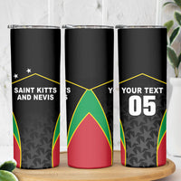 Custom Saint Kitts And Nevis 2026 Cricket Skinny Tumbler Unique Style