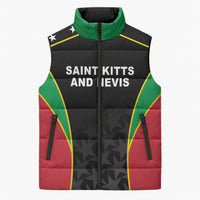 Custom Saint Kitts And Nevis 2026 Cricket Sleeveless Puffer Jacket Unique Style
