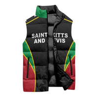 Custom Saint Kitts And Nevis 2026 Cricket Sleeveless Puffer Jacket Unique Style