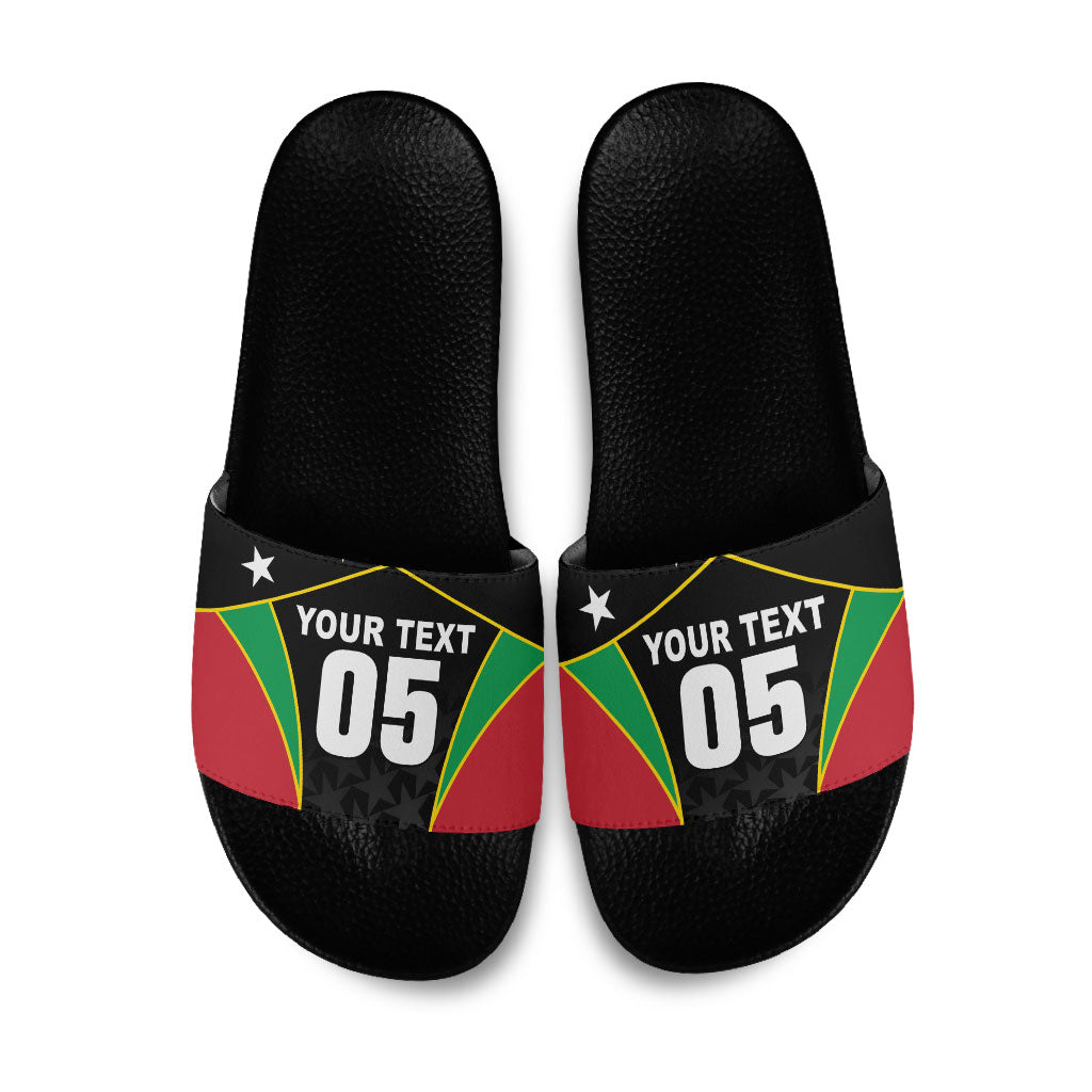 Custom Saint Kitts And Nevis 2026 Cricket Slide Sandals Unique Style