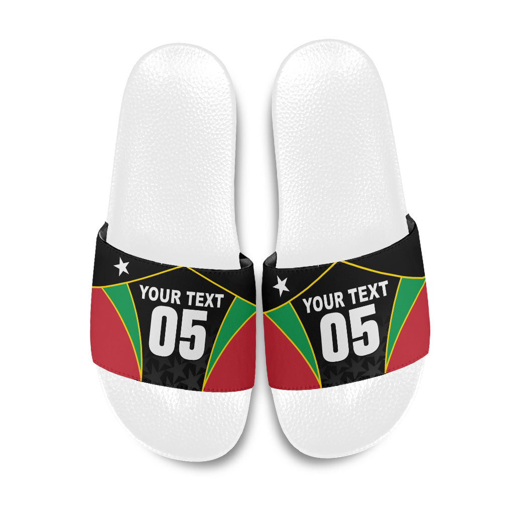 Custom Saint Kitts And Nevis 2026 Cricket Slide Sandals Unique Style