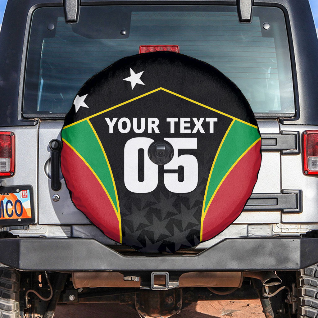 Custom Saint Kitts And Nevis 2026 Cricket Spare Tire Cover Unique Style