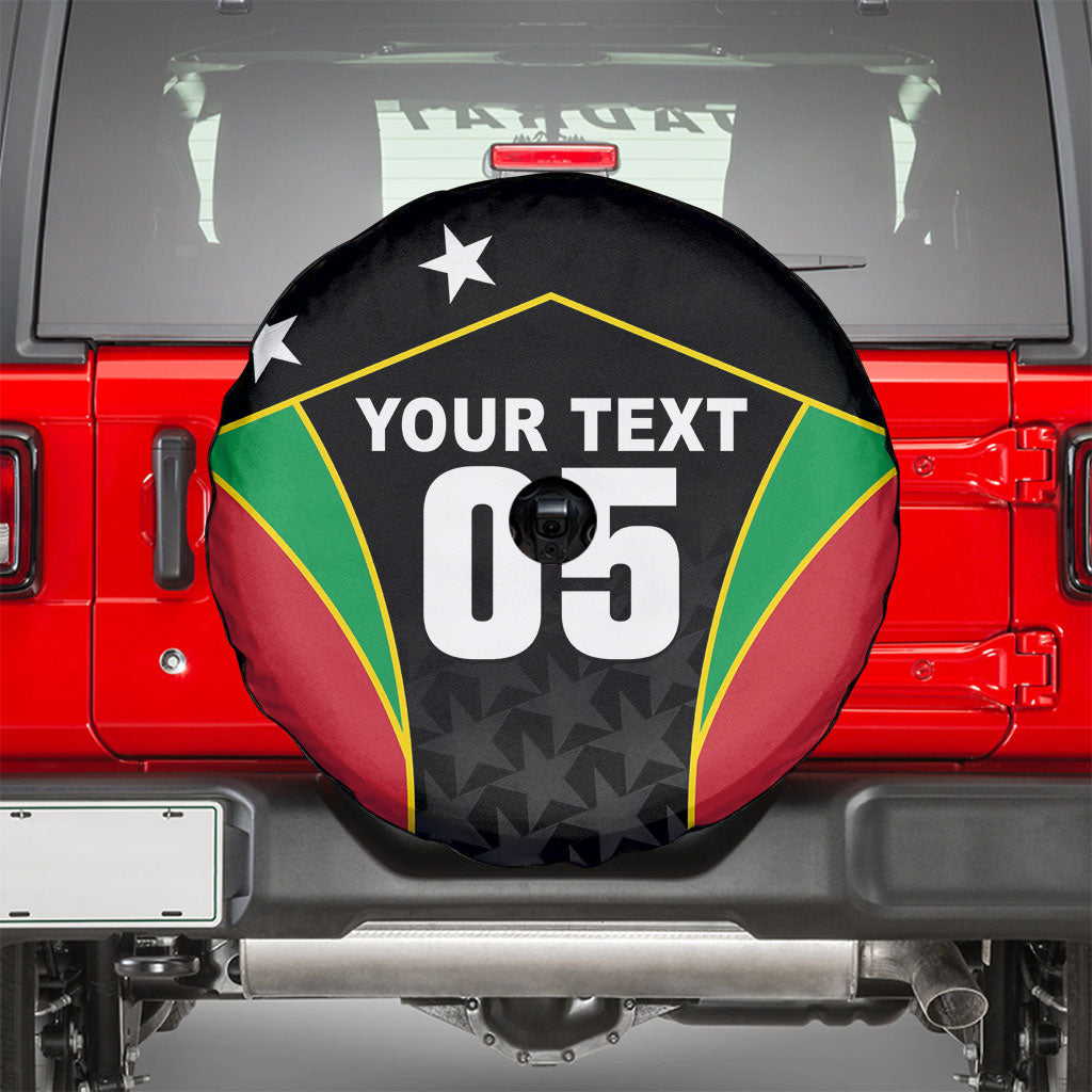 Custom Saint Kitts And Nevis 2026 Cricket Spare Tire Cover Unique Style