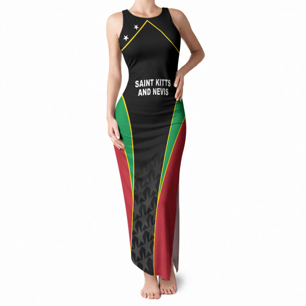 Custom Saint Kitts And Nevis 2026 Cricket Tank Maxi Dress Unique Style