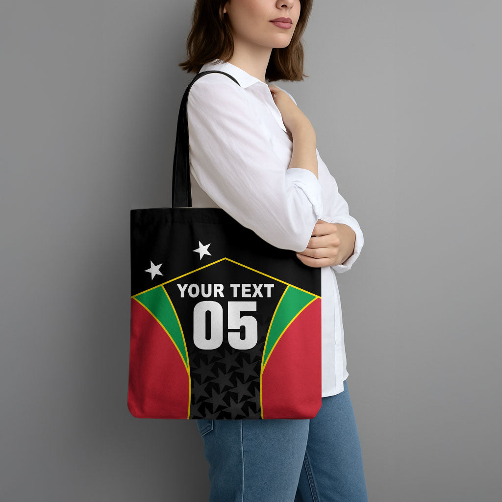 Custom Saint Kitts And Nevis 2026 Cricket Tote Bag Unique Style
