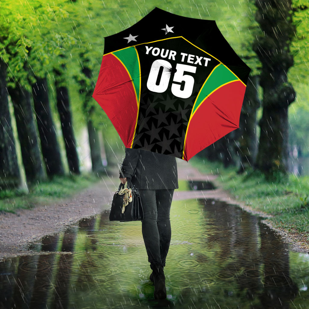 Custom Saint Kitts And Nevis 2026 Cricket Umbrella Unique Style