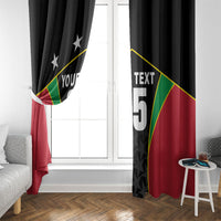 Custom Saint Kitts And Nevis 2026 Cricket Window Curtain Unique Style