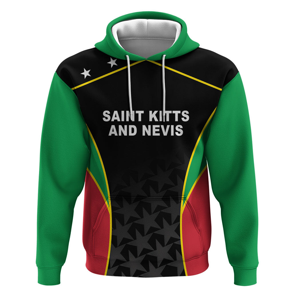 Custom Saint Kitts And Nevis 2026 Cricket Zip Hoodie Unique Style