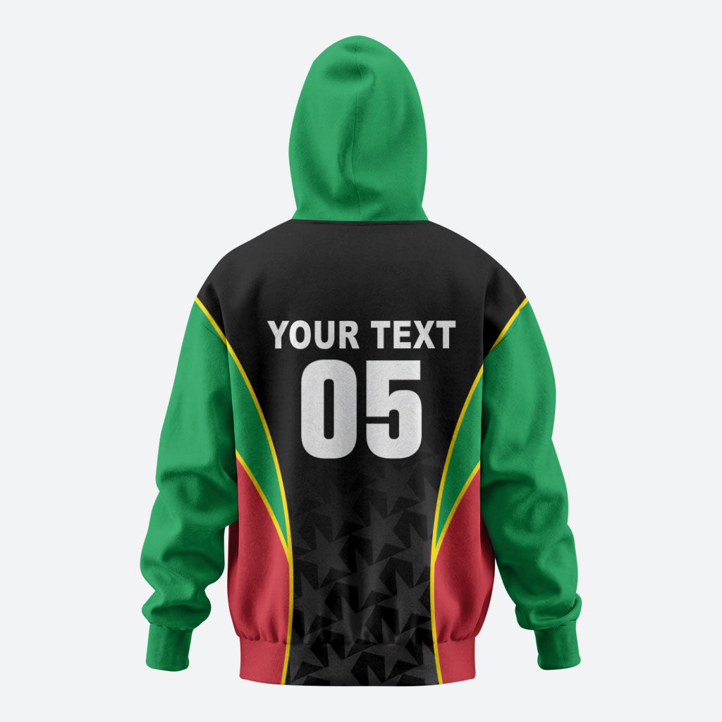 Custom Saint Kitts And Nevis 2026 Cricket Zip Hoodie Unique Style