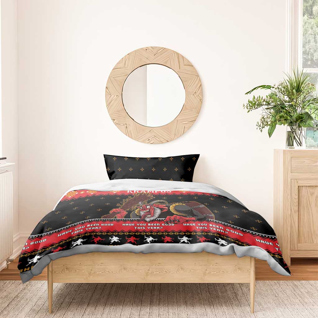 Merry Christmas Krampus Bedding Set Have You Been Good This Year LT05 - Wonder Print Shop