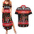 Merry Christmas Krampus Couples Matching Summer Maxi Dress and Hawaiian Shirt Have You Been Good This Year LT05 - Wonder Print Shop