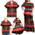 Merry Christmas Krampus Family Matching Off Shoulder Maxi Dress and Hawaiian Shirt Have You Been Good This Year LT05 - Wonder Print Shop