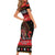 Merry Christmas Krampus Family Matching Short Sleeve Bodycon Dress and Hawaiian Shirt Have You Been Good This Year LT05 - Wonder Print Shop