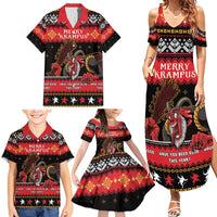 Merry Christmas Krampus Family Matching Summer Maxi Dress and Hawaiian Shirt Have You Been Good This Year LT05 - Wonder Print Shop