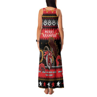 Merry Christmas Krampus Family Matching Tank Maxi Dress and Hawaiian Shirt Have You Been Good This Year LT05 - Wonder Print Shop