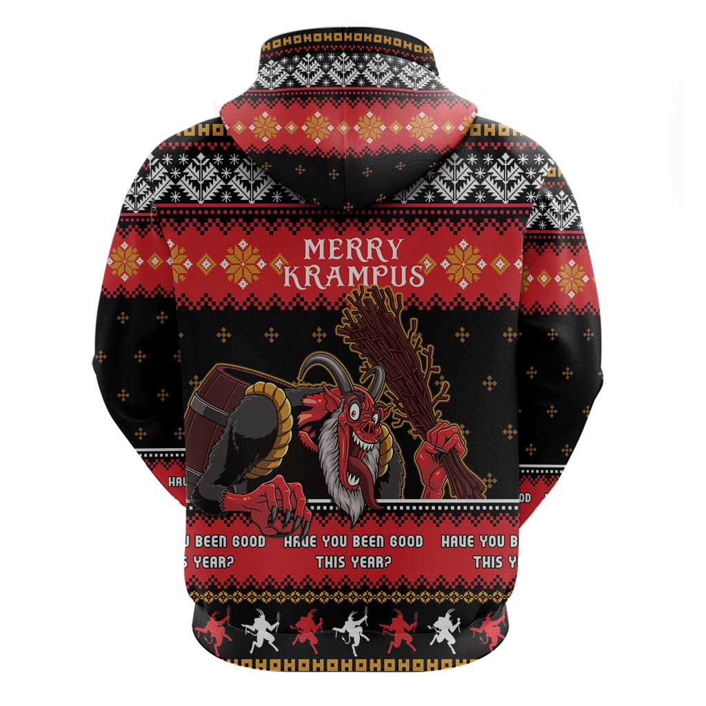 Merry Christmas Krampus Hoodie Have You Been Good This Year LT05 - Wonder Print Shop