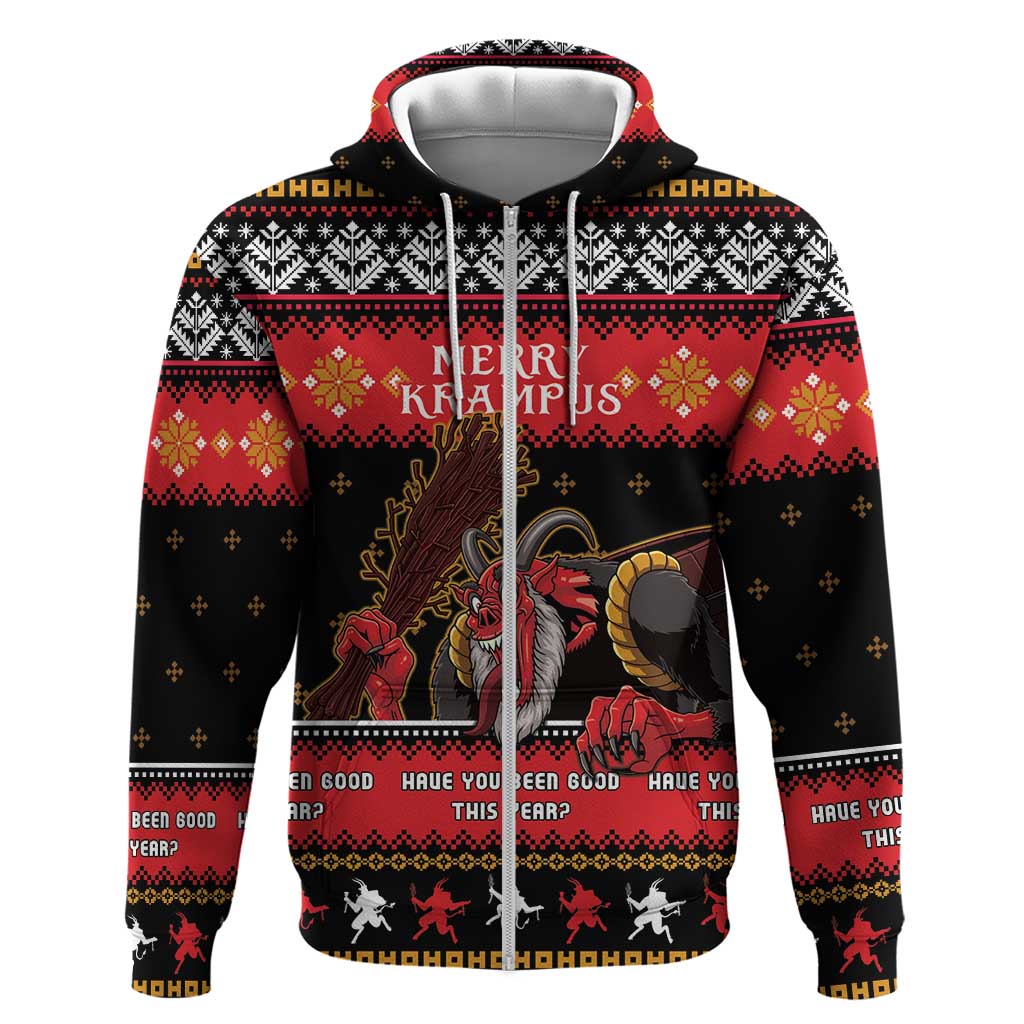 Merry Christmas Krampus Hoodie Have You Been Good This Year LT05 - Wonder Print Shop