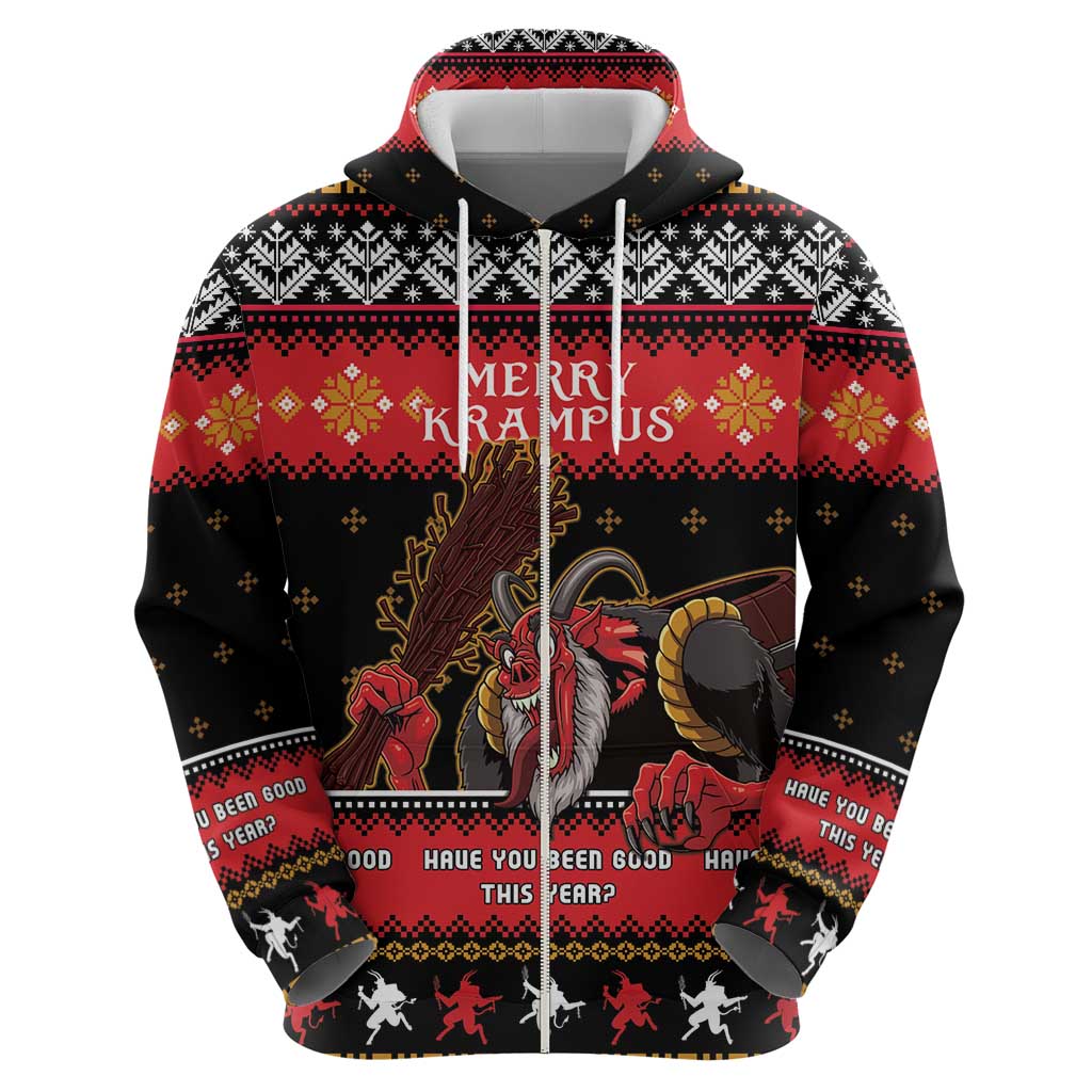 Merry Christmas Krampus Hoodie Have You Been Good This Year LT05 - Wonder Print Shop