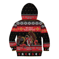 Merry Christmas Krampus Kid Hoodie Have You Been Good This Year LT05 - Wonder Print Shop