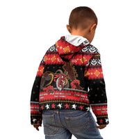 Merry Christmas Krampus Kid Hoodie Have You Been Good This Year LT05 - Wonder Print Shop