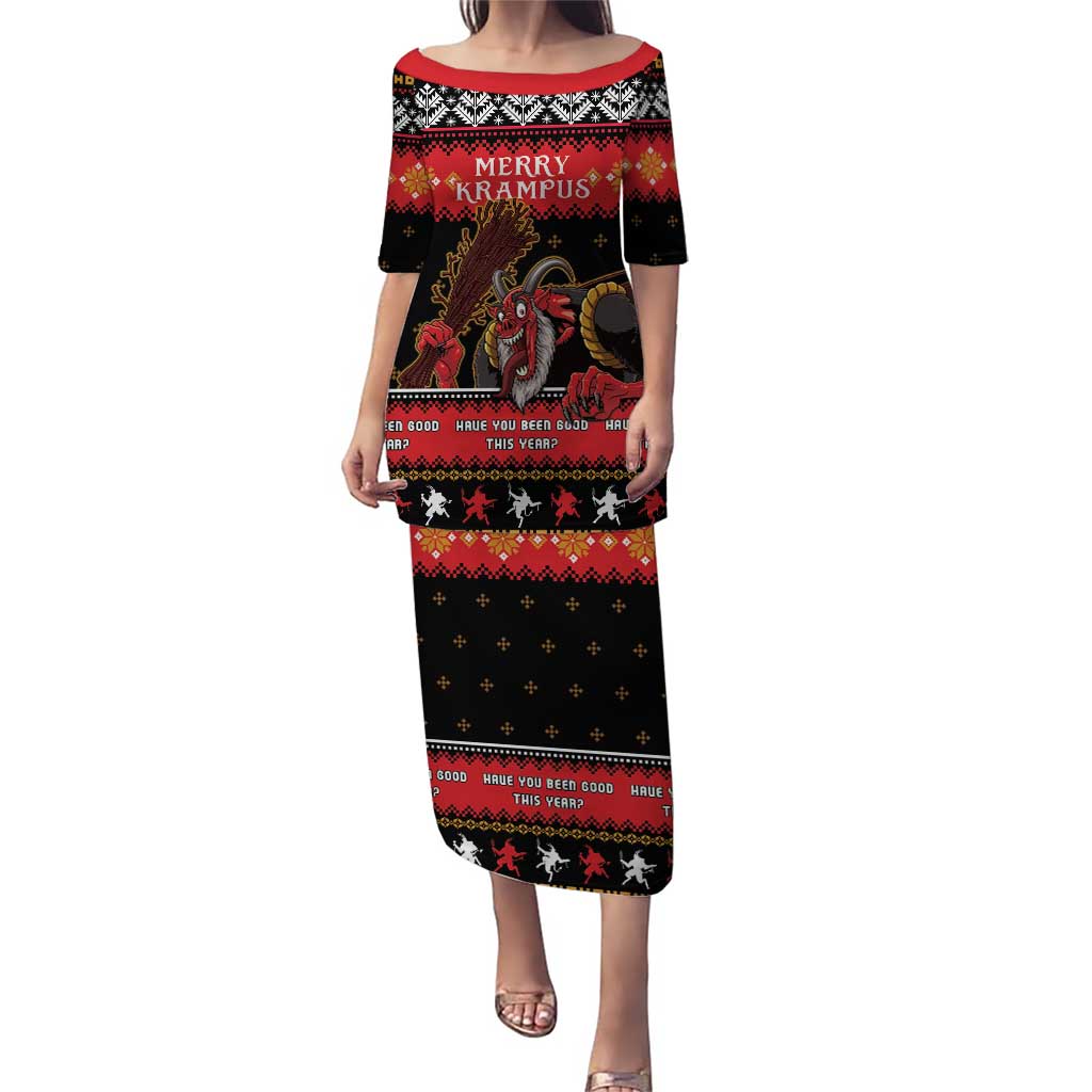 Merry Christmas Krampus Puletasi Have You Been Good This Year LT05 - Wonder Print Shop