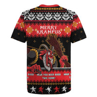 Merry Christmas Krampus Rugby Jersey Have You Been Good This Year LT05 - Wonder Print Shop