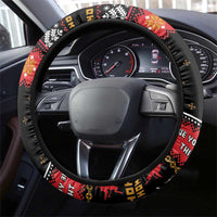 Merry Christmas Krampus Steering Wheel Cover Have You Been Good This Year LT05 - Wonder Print Shop