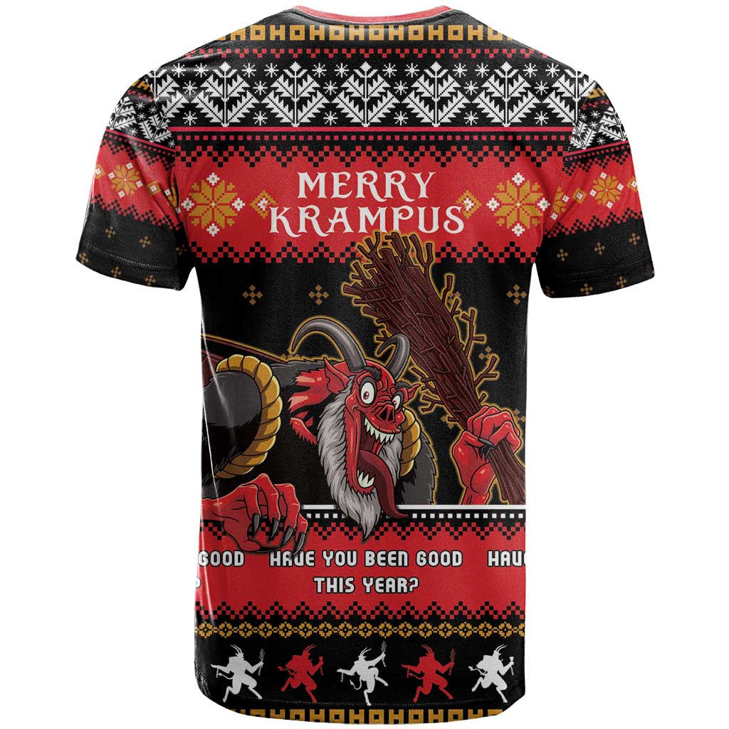 Merry Christmas Krampus T Shirt Have You Been Good This Year LT05 - Wonder Print Shop