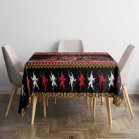 Merry Christmas Krampus Tablecloth Have You Been Good This Year LT05 - Wonder Print Shop