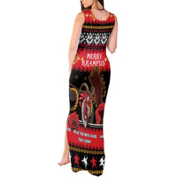 Merry Christmas Krampus Tank Maxi Dress Have You Been Good This Year LT05 - Wonder Print Shop