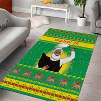 Ethiopia Christmas Area Rug Melkam Gena Yegena Abat LT05 - Wonder Print Shop