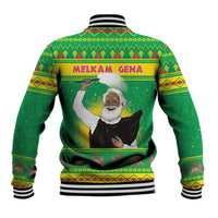 Ethiopia Christmas Baseball Jacket Melkam Gena Yegena Abat LT05 - Wonder Print Shop