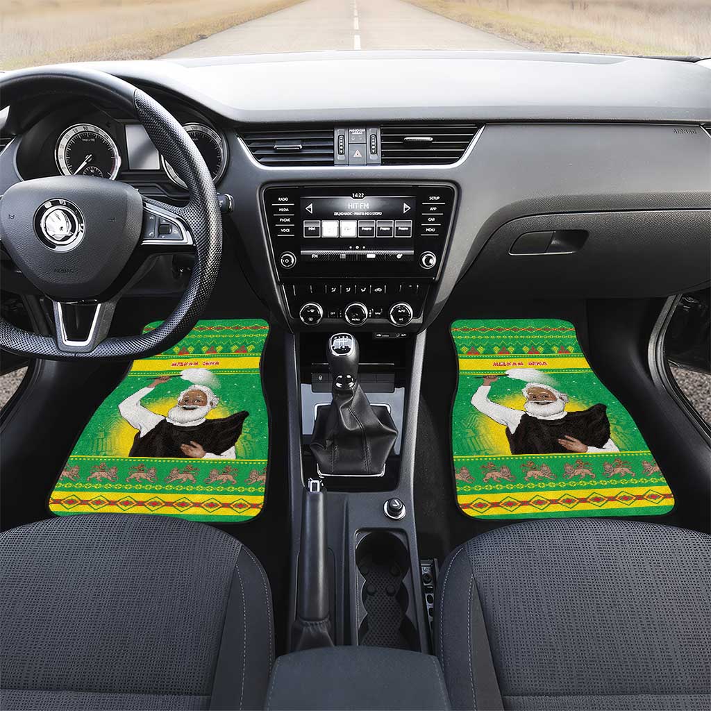 Ethiopia Christmas Car Mats Melkam Gena Yegena Abat LT05 - Wonder Print Shop
