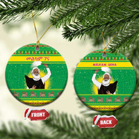 Ethiopia Christmas Ceramic Ornament Melkam Gena Yegena Abat LT05 - Wonder Print Shop