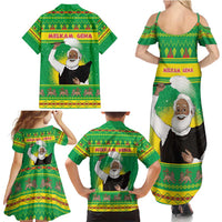 Ethiopia Christmas Family Matching Summer Maxi Dress and Hawaiian Shirt Melkam Gena Yegena Abat LT05 - Wonder Print Shop