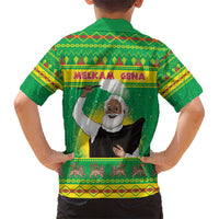 Ethiopia Christmas Kid Hawaiian Shirt Melkam Gena Yegena Abat LT05 - Wonder Print Shop
