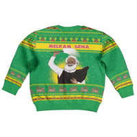 Ethiopia Christmas Kid Ugly Christmas Sweater Melkam Gena Yegena Abat LT05 - Wonder Print Shop